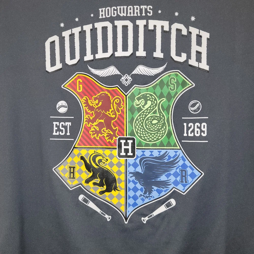Harry Potter Hogwarts Quidditch T-Shirt - Picture 7 of 8